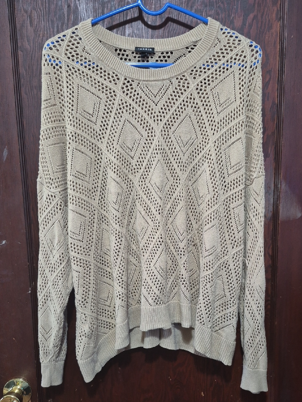 torrid Beige Knit Top